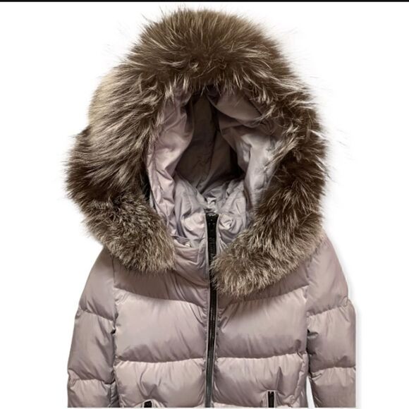 ❤️SOLD❤️Soia & Kyo Alenne Jacket With Fur Trim in Ash - Picture 7 of 13